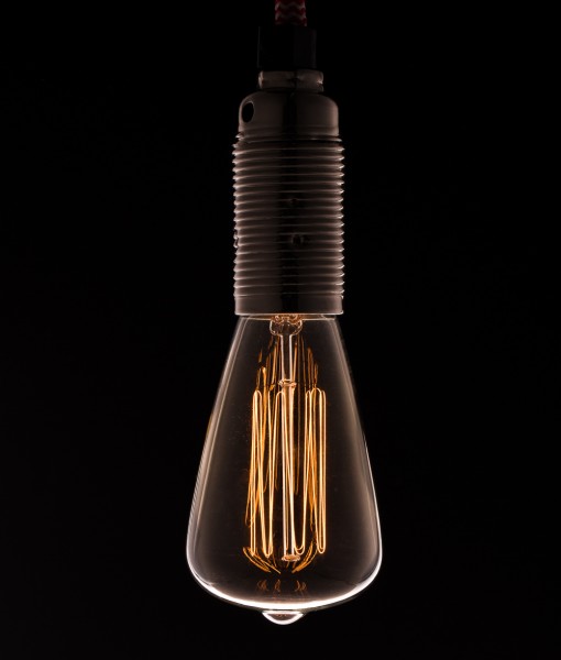 Vintage Chandelier Light Bulb Pear E14