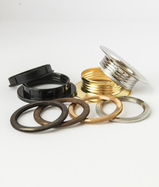 Extra Lamp Rings For Use With Bulb Holders