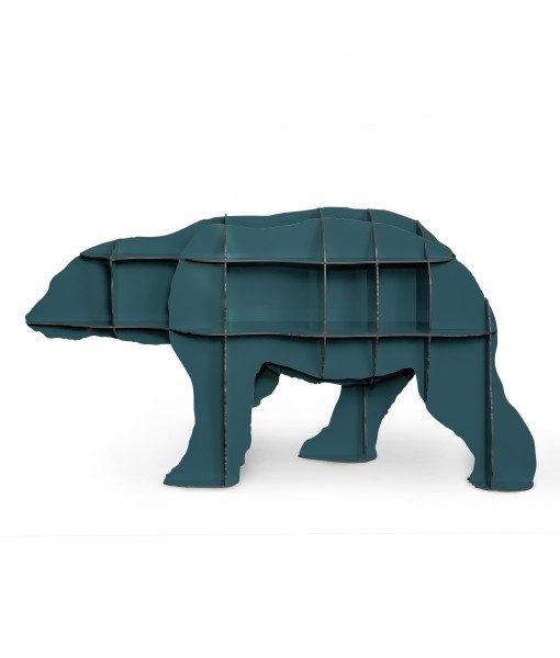 Junior Polar Bear Bookshelf by iBride