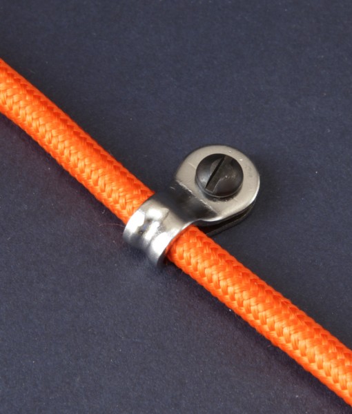 Cable Management Guides in Silver Metal