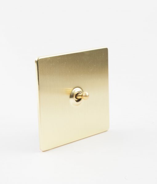 Toggle Light Switch 1 Toggle Gold Designer Switches