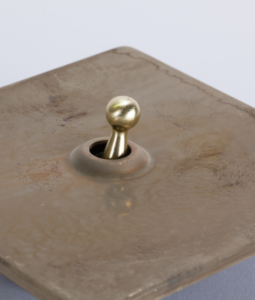 Toggle Light Switch 1 Toggle Smoked Gold