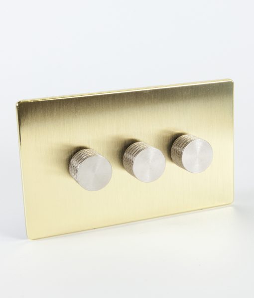 Designer Dimmer Switch Treble Gold & Silver Switch