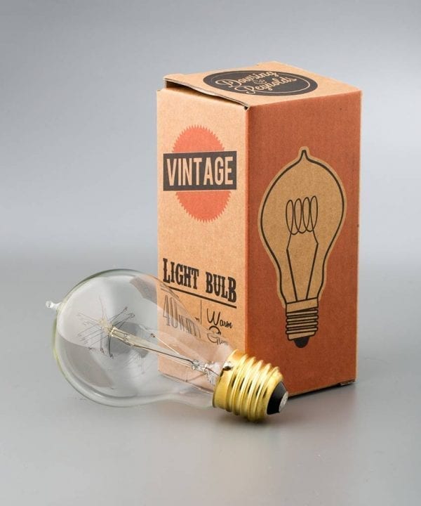 Vintage Light Bulbs with Edison Style Filaments B22 & E27