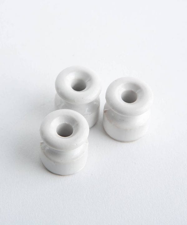 porcelain cable guides