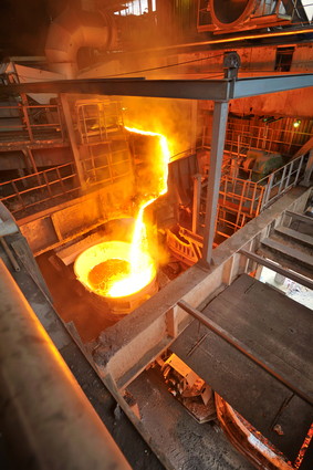 molten steel