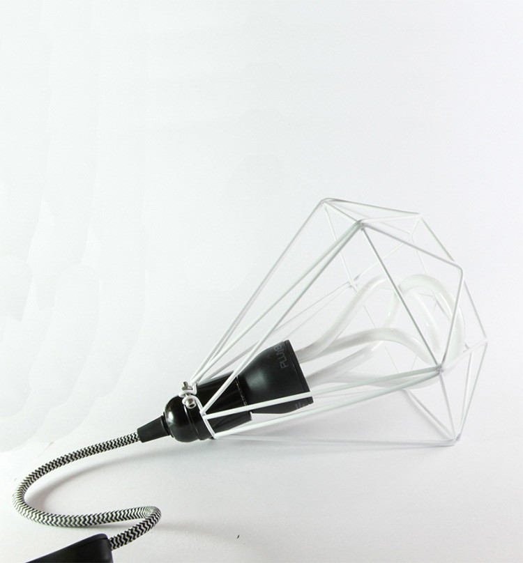 White Diamon Cage Light