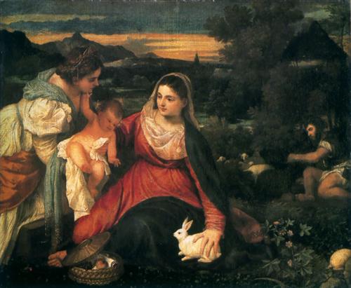 madonna-and-child-with-st-catherine-and-a-rabbit