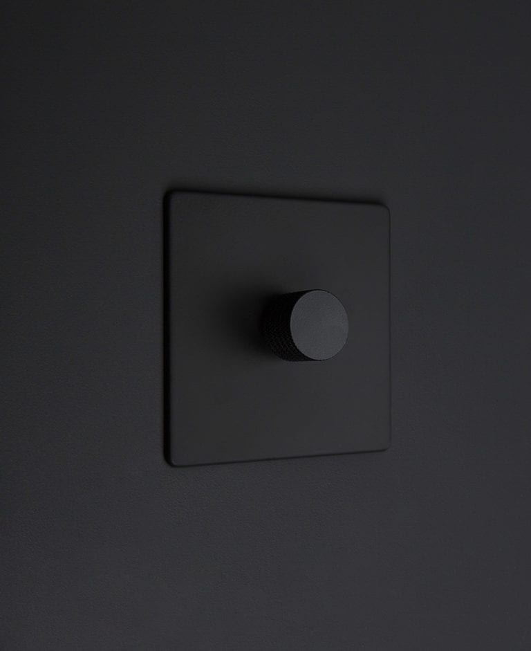 Black Dimmer Switch Designer Dimmer Switch Single Black