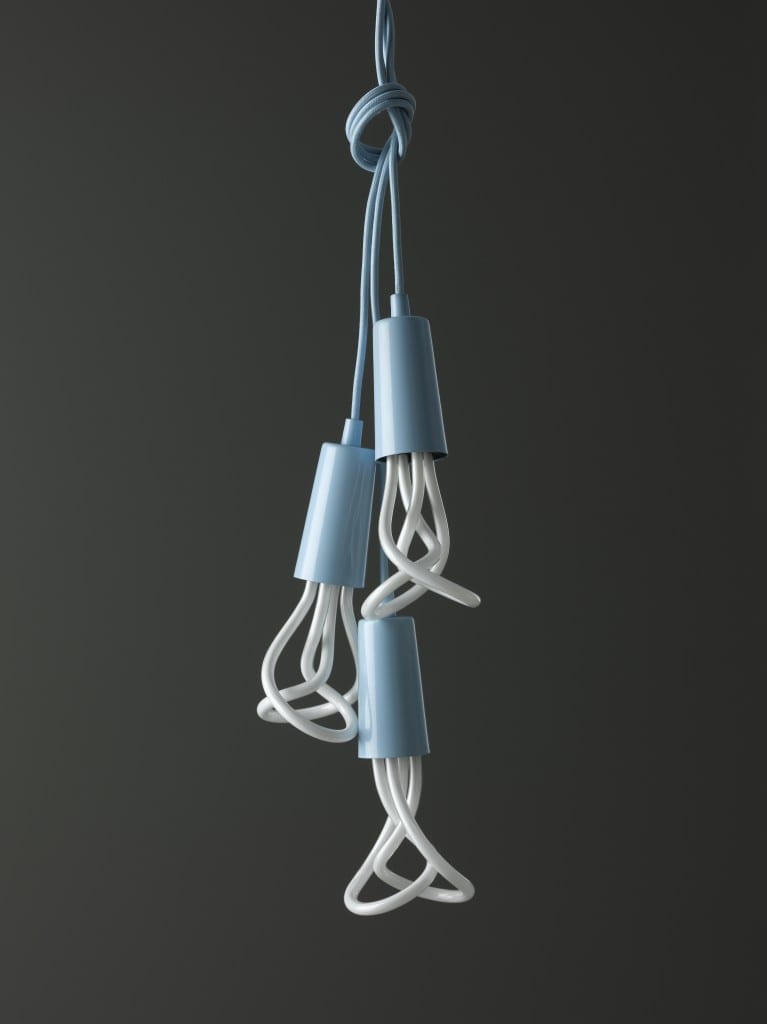 serentiy blue plumen pendant