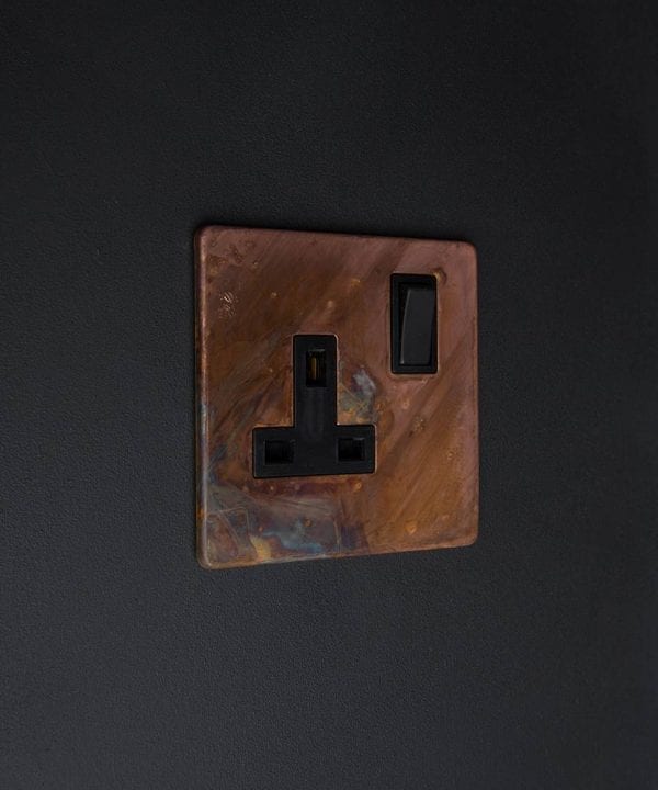Copper Plug Sockets & Switches Dowsing & Reynolds