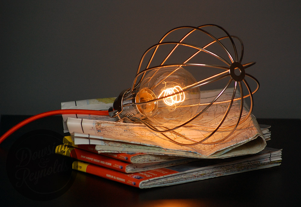 The Retro-industrial Bedside Lamp that Abigail Made