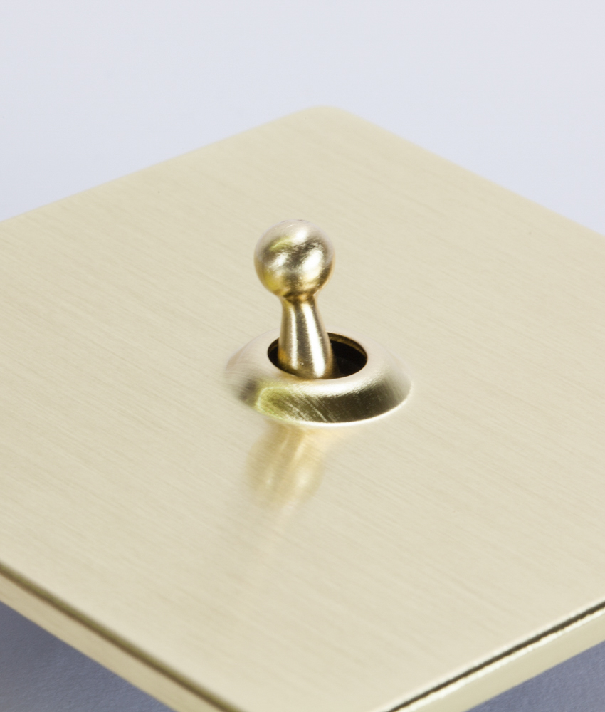 Toggle Light Switch 1 Toggle Gold Designer Switches