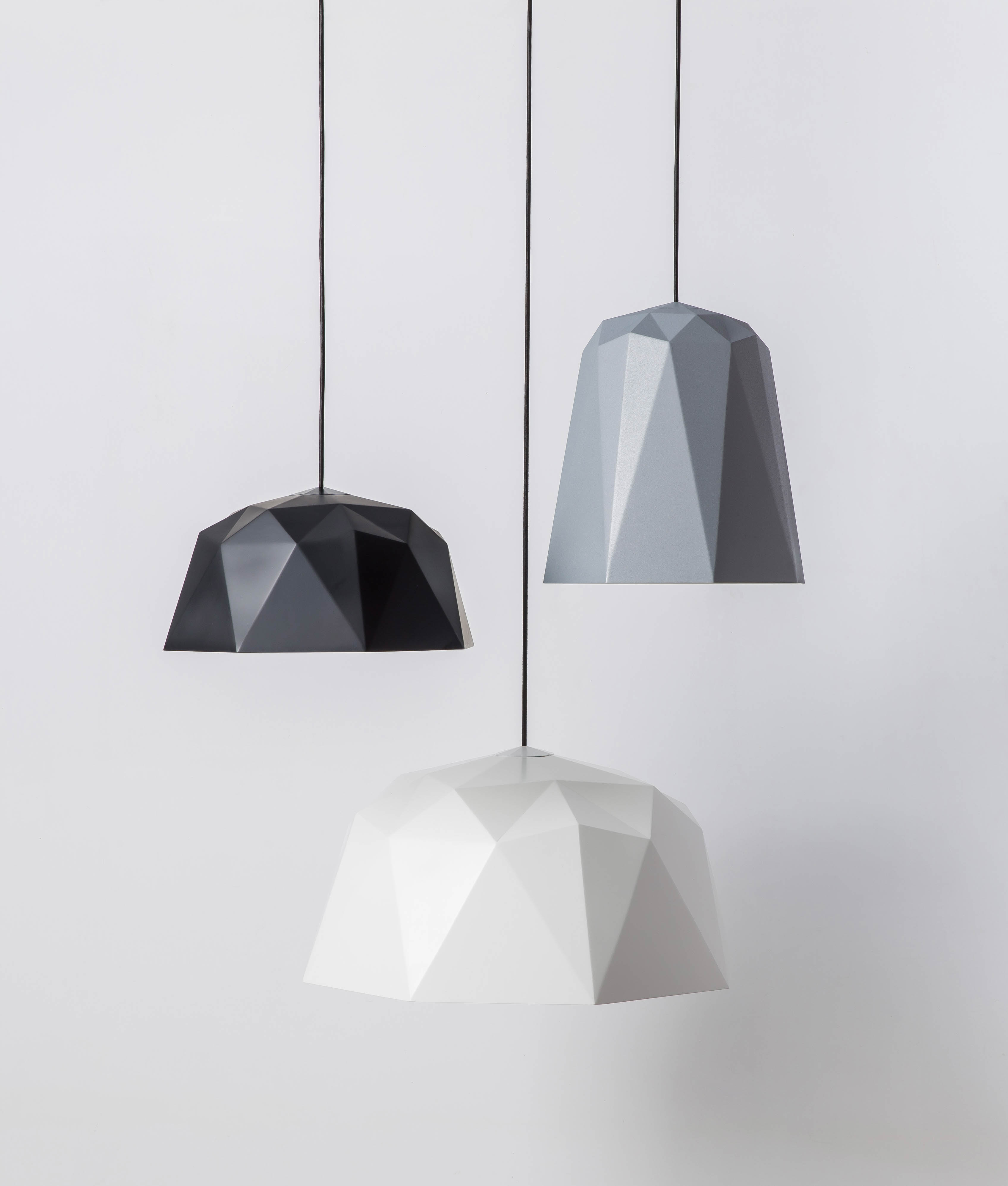 Geometric Pendant Light Kyoto Available In Four Colours Pendant Lights