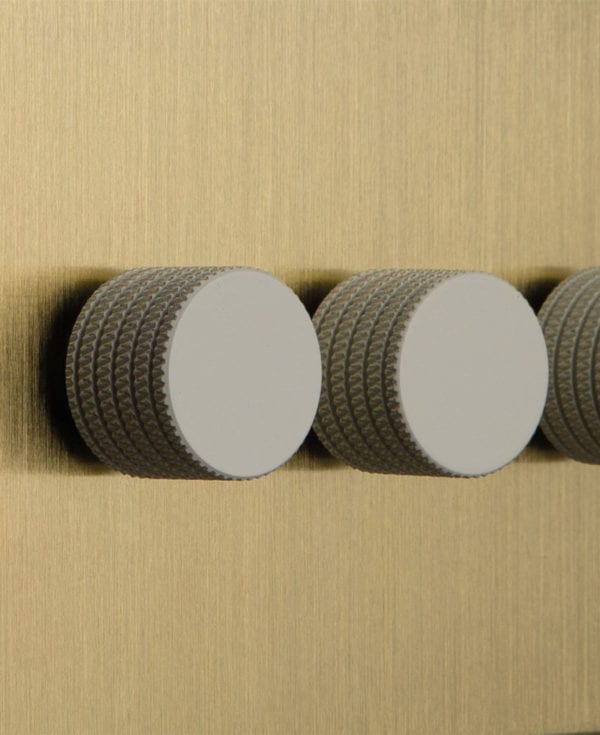 Brass LED Dimmer Switch Gold Triple Dimmer Switch