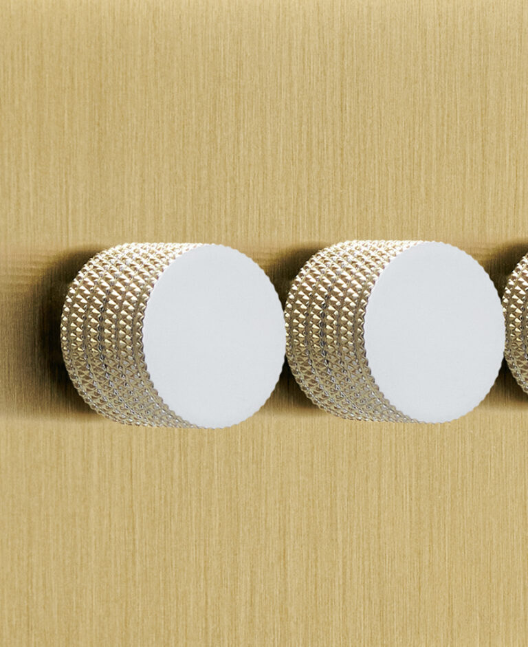 Brass LED Dimmer Switch Gold Triple Dimmer Switch