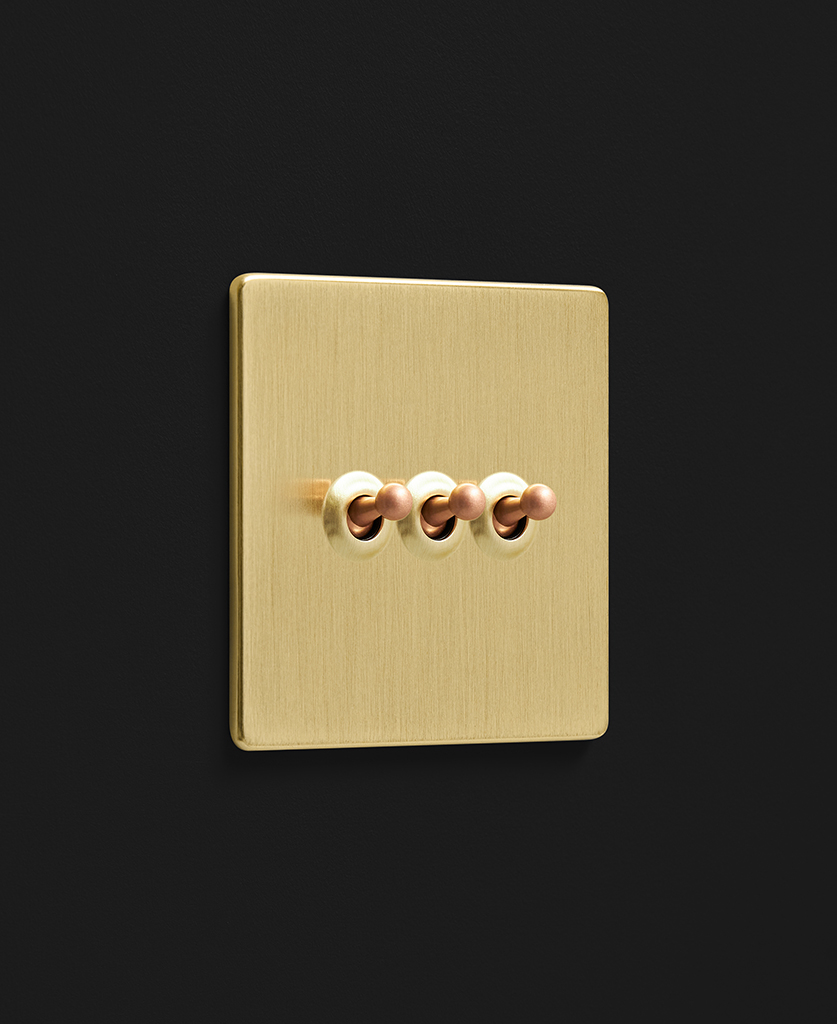 Brass Toggle Light Switches Dowsing & Reynolds