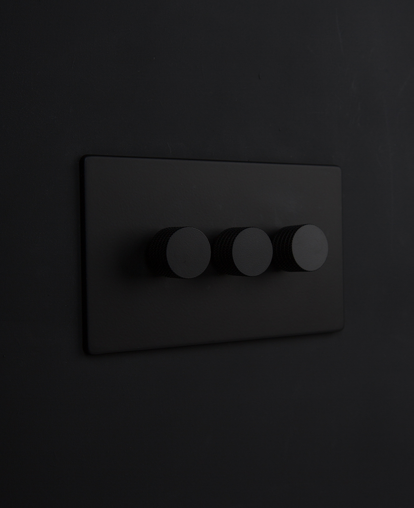 Designer Dimmer Switch Treble Black Dimmer Switch