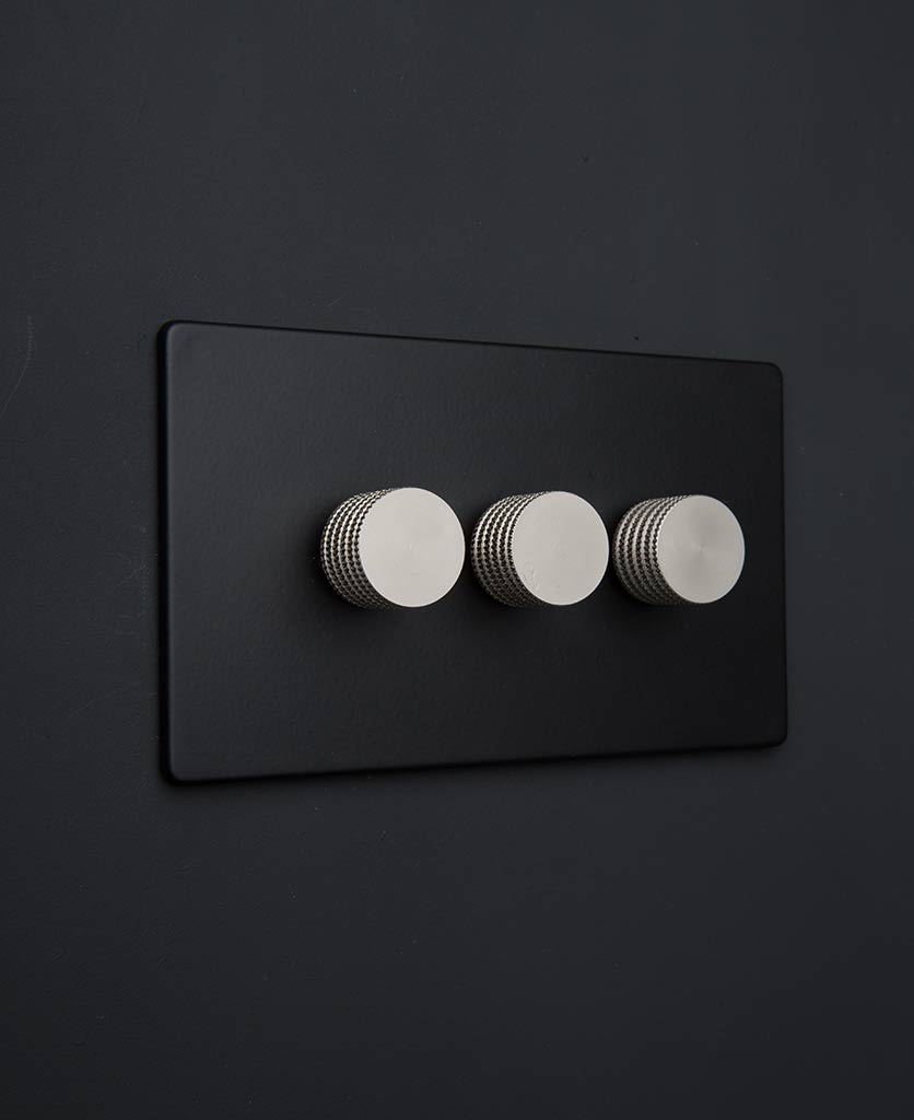 Designer Dimmer Switch Treble Black Dimmer Switch
