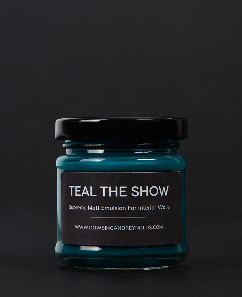 Dark Teal Paint Teal the Show - Deep & Sumptuous Greeny Blue