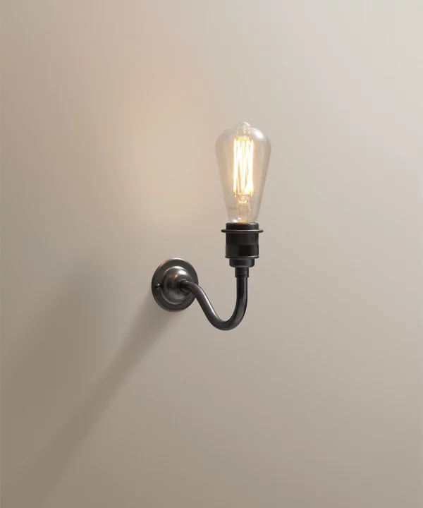 Bramley industrial wall light sconce
