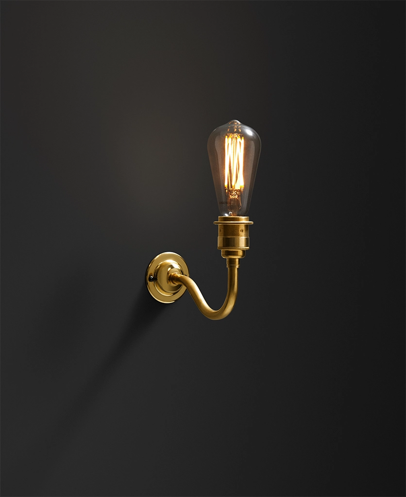 Single shop sconce light