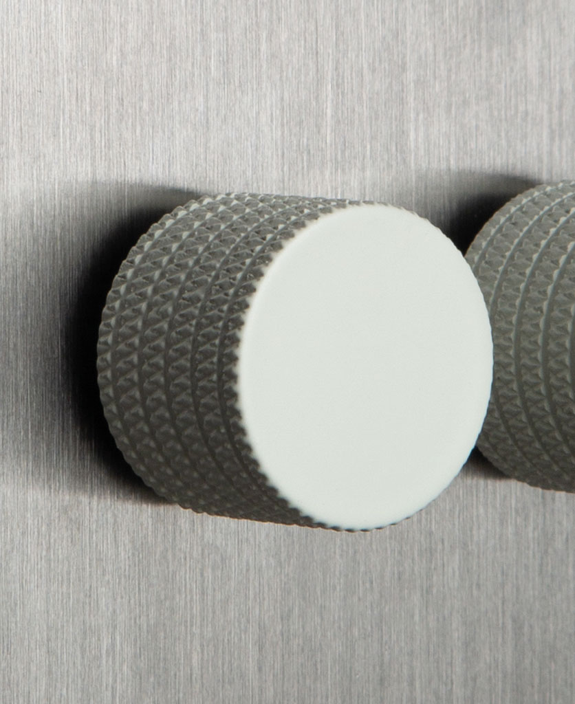 LED Light Dimmer Switch Silver with Black, White, Gold or Silver Knobs