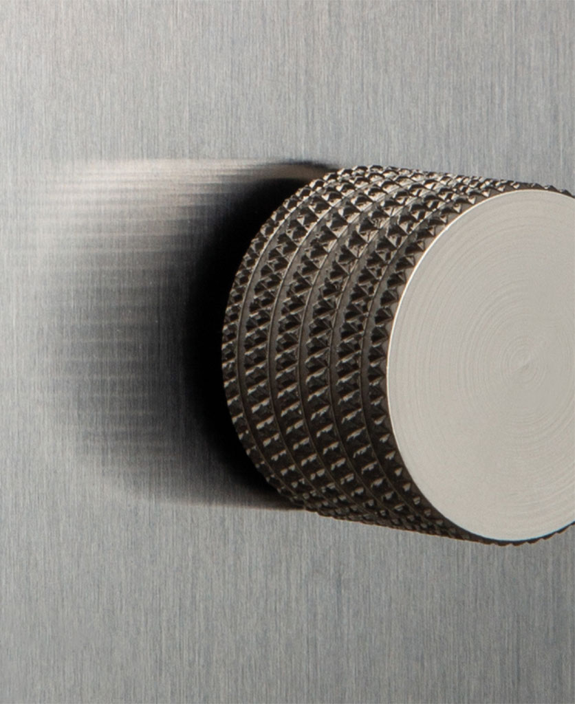 Silver Dimmer Switch with SIlver, Gold, Black or White Dimmer