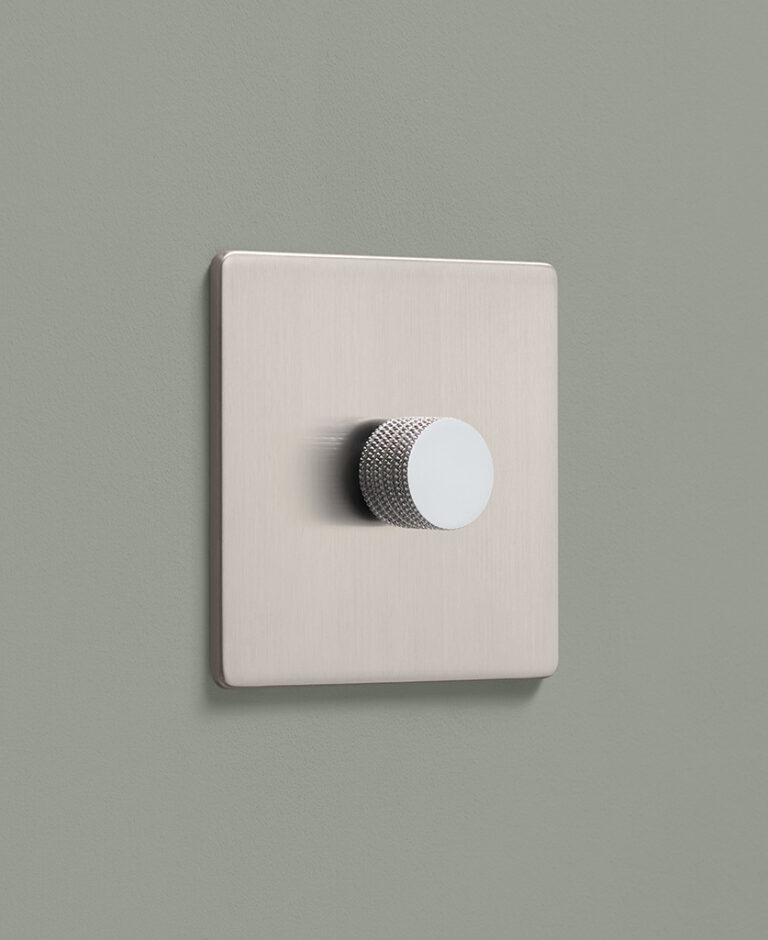 Silver Dimmer Switch Dowsing & Reynolds