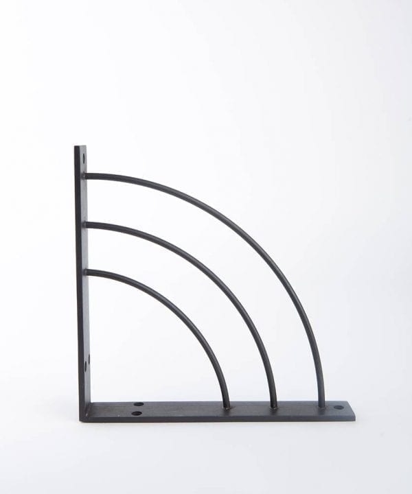 metal shelf arc bronze medium