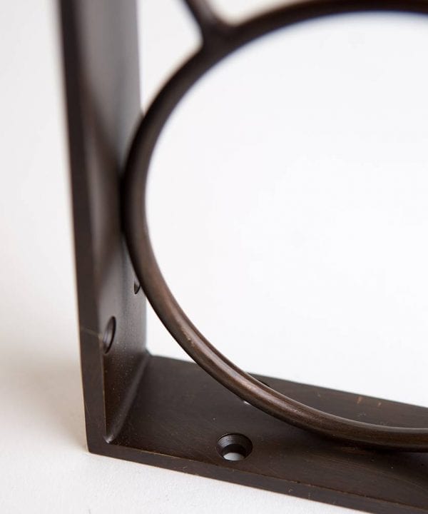 circle antique shelf bracket