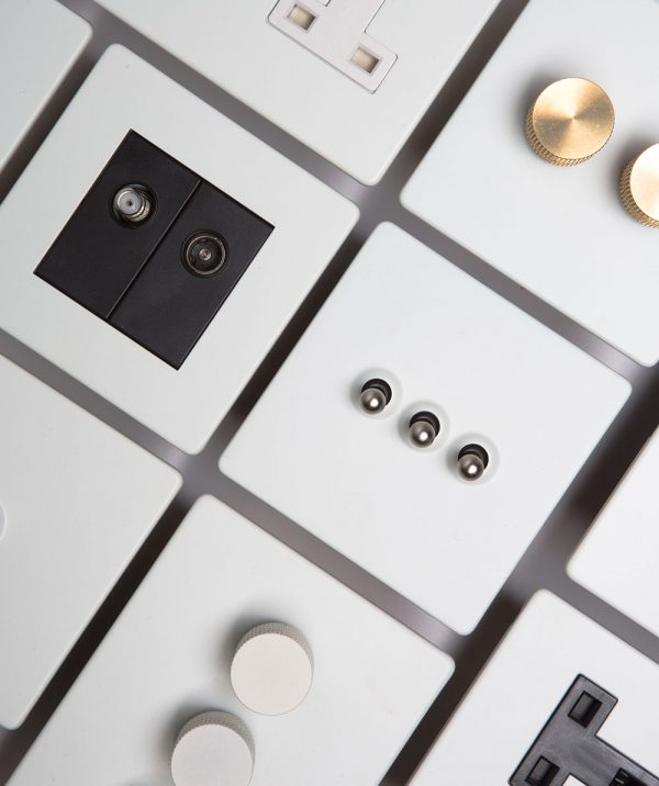 Designer Light Switches, Dimmers & Plug Sockets Industrial Style