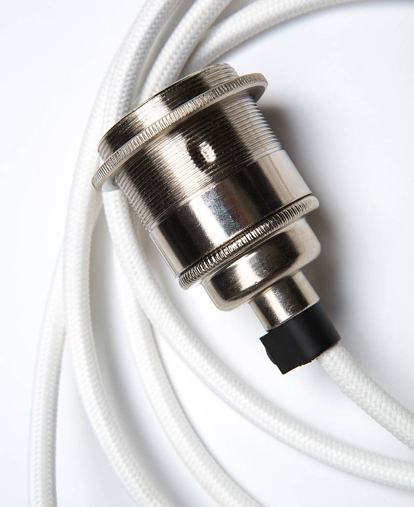 Cord Set For Vita Lampshades Available in 3 Finishes