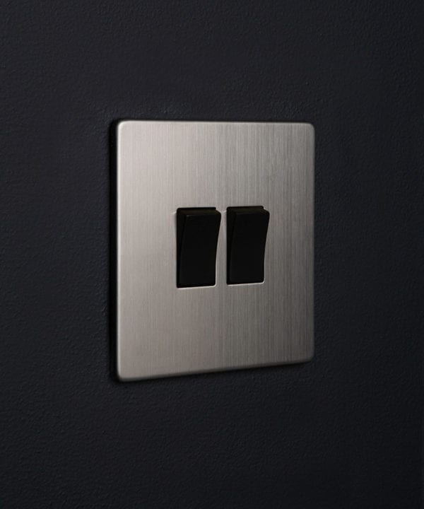 Silver Light Switches & Silver Plug Sockets Dowsing & Reynolds