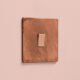 Copper Light Switch | Single Rocker Dowsing & Reynolds