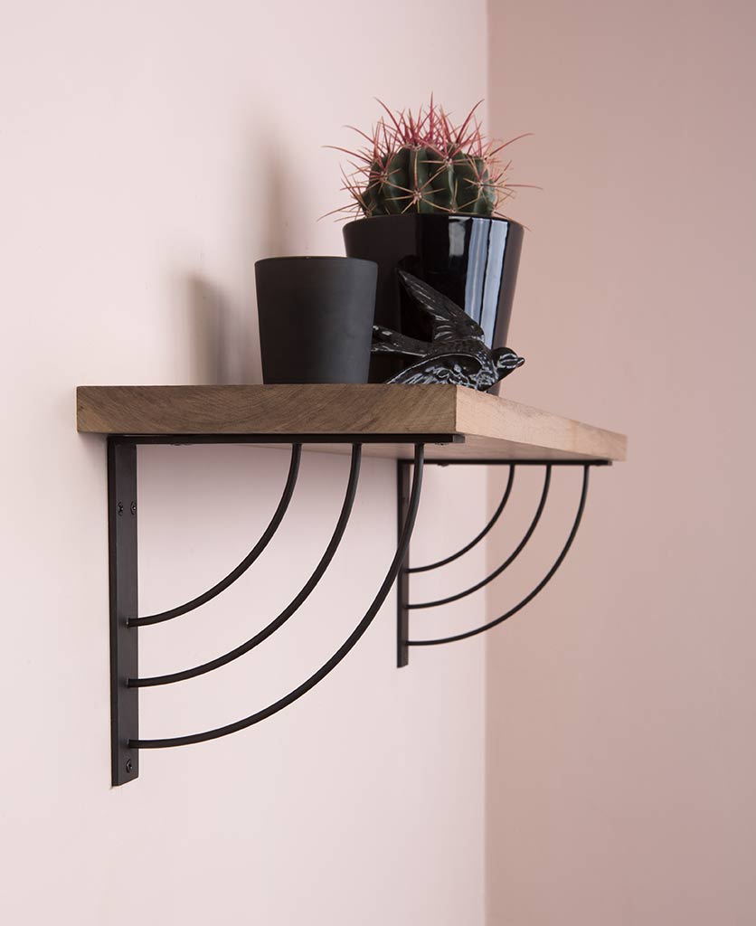 achieving the perfect shelfie black marilyn shelf brackets