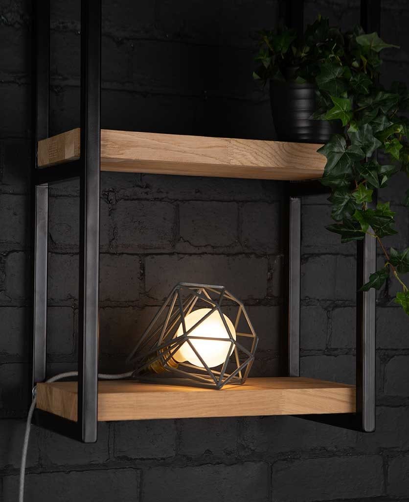 Earl Grey Cage Table Light