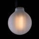 large led frosted light bulbs with squirrel cage filament globe squirrel cage filament against black background