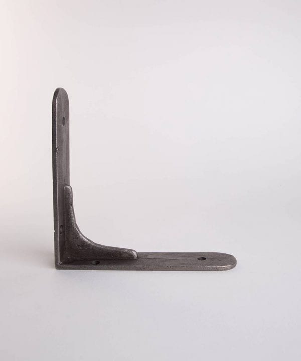 Raw steel Magnus shelf bracket