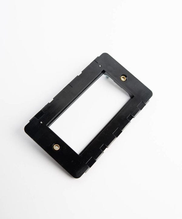 double blank fascia insert