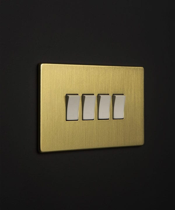 Brass Light Switches & Brass Plug Sockets | Dowsing & Reynolds