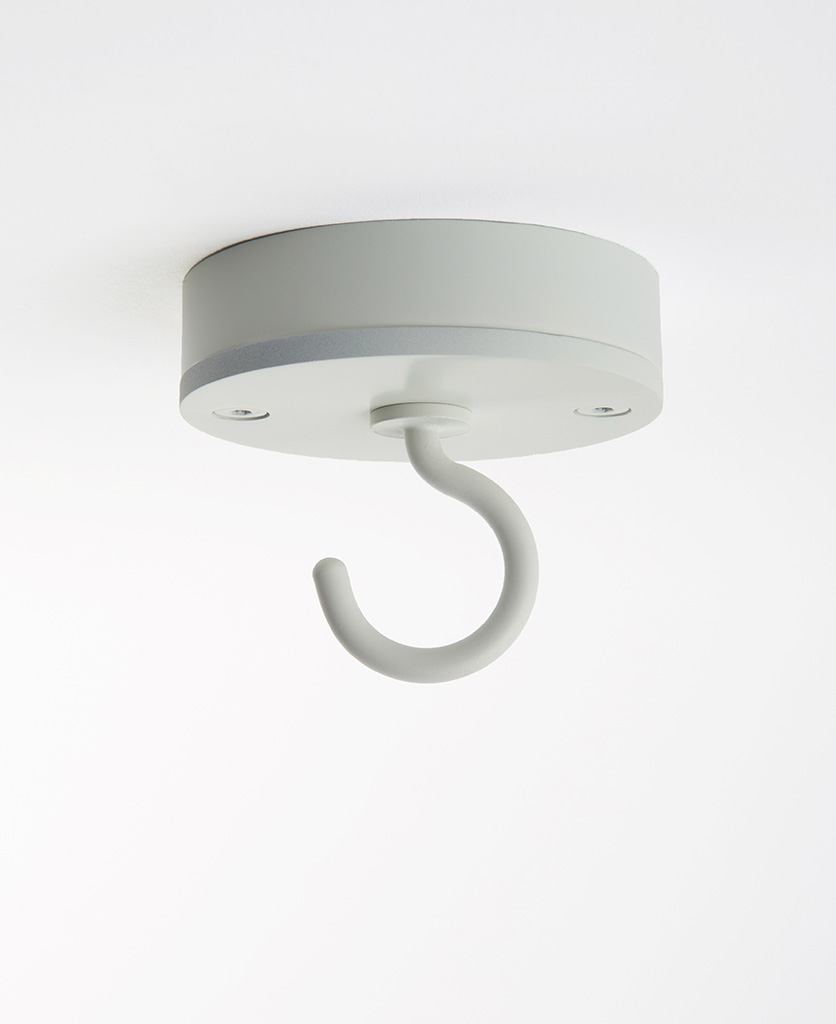 White Ceiling Hook Transform Your