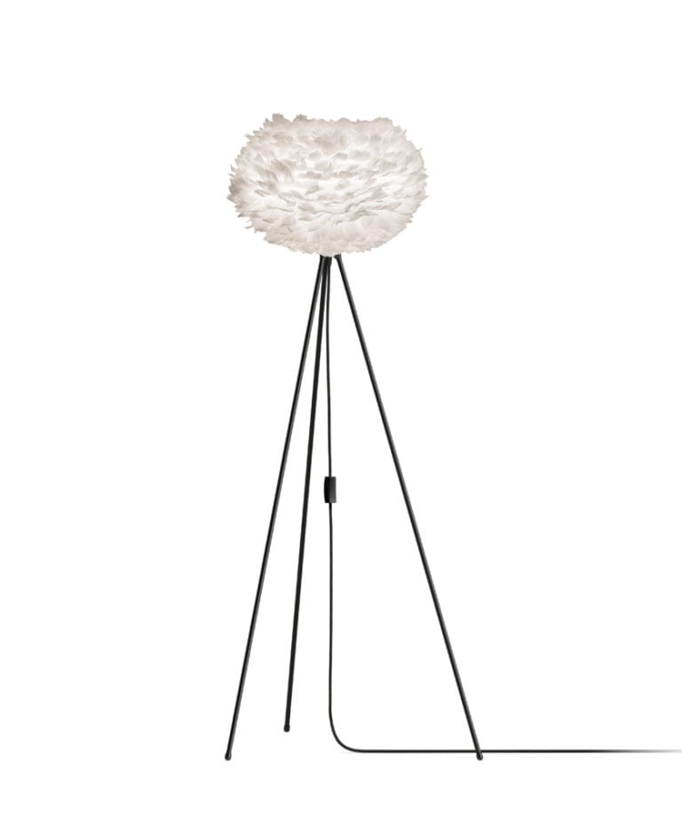Floor Lamp Shade Umage White Feather Lampshade