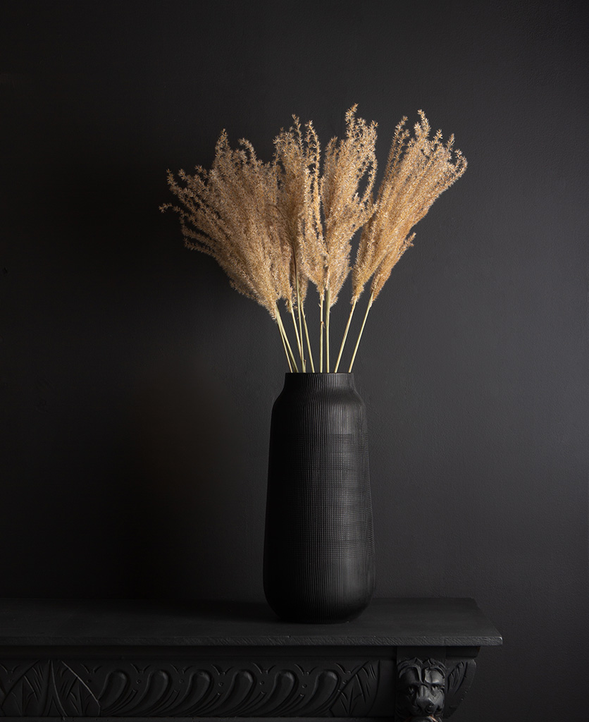 Black Reed Dried Flower Natural Pampas Grass Real Reed Small - Temu