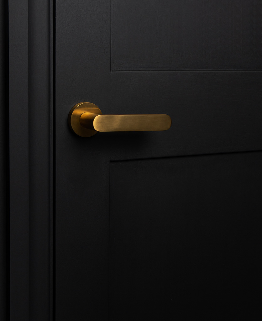 Interior Door Handles Bourdelle - Rich Gold, Luxe Silver & Black