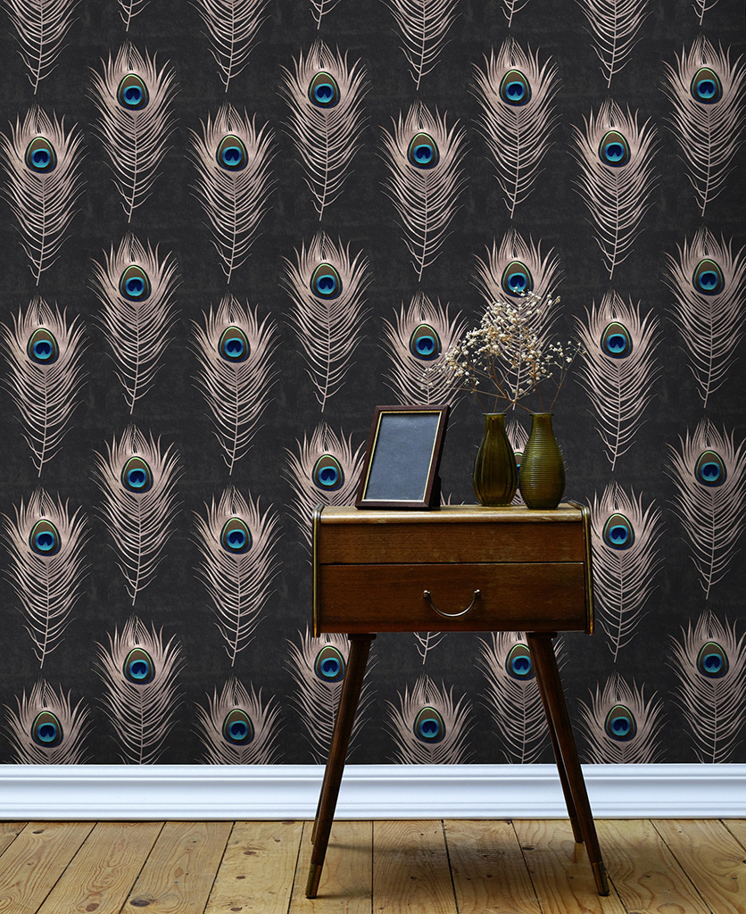 Peacock Wallpaper | Dowsing & Reynolds Peacock Wallpaper | Dowsing & Reynolds