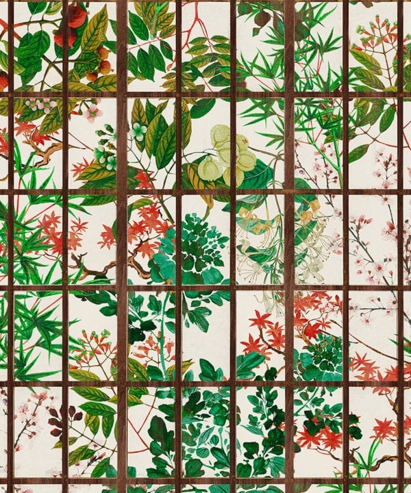 japanese garden wallpaper close up