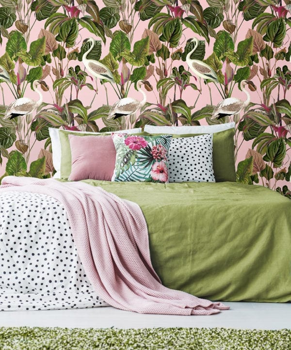 beverly hills pink wallpaper
