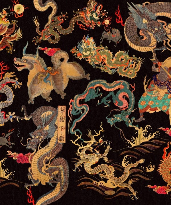 dragons of tibet wallpaper close up