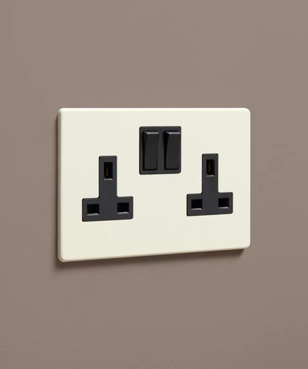 Whipped Cream double plug socket